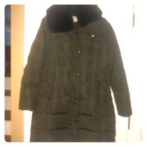 Michael Kors Olive puffer winter coat